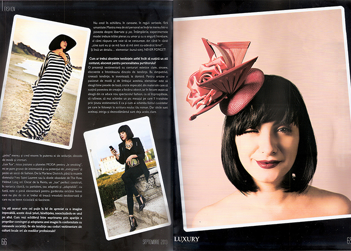 2013, September - Luxury Magazine - Ana Morodan 2